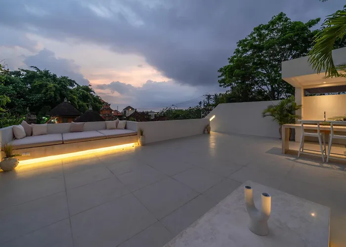 Dreamscape Haven - Heavenly 2br With Rooftop In Pererenan! * 坎古