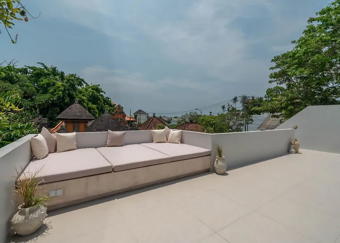 Dreamscape Haven - Heavenly 2br With Rooftop In Pererenan! 别墅