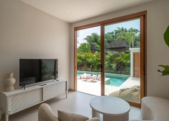 Villa Dreamscape Haven - Heavenly 2br With Rooftop In Pererenan!