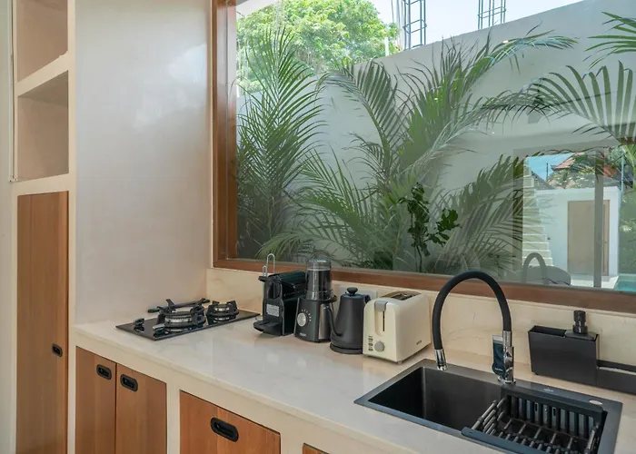 Dreamscape Haven - Heavenly 2br With Rooftop In Pererenan! 别墅 坎古