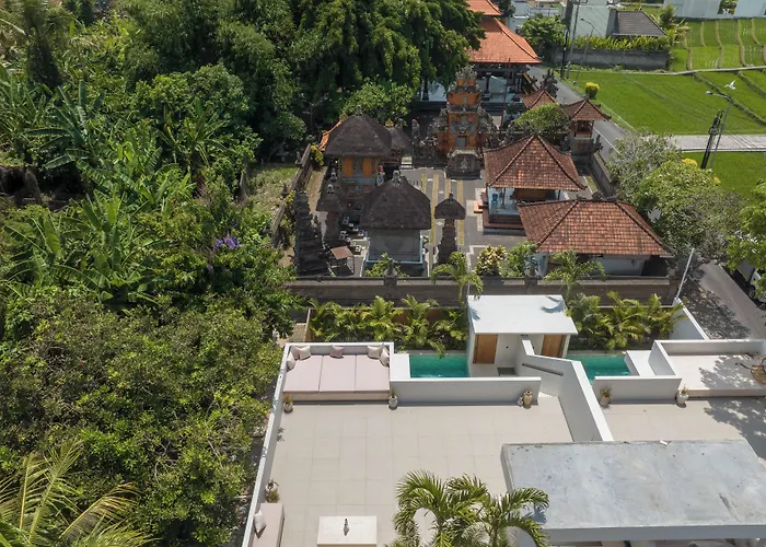 Dreamscape Haven - Heavenly 2br With Rooftop In Pererenan! 别墅