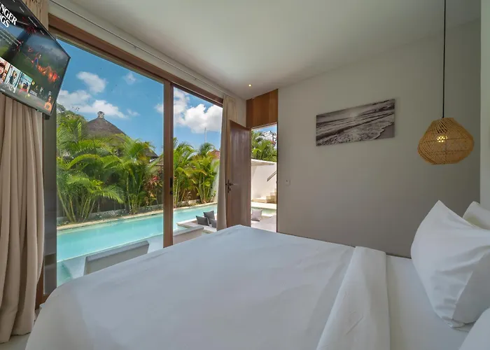 Dreamscape Haven - Heavenly 2br With Rooftop In Pererenan! チャングー